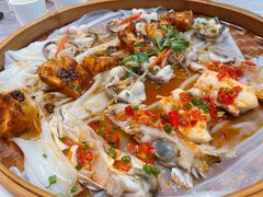 簸箕三色蒸缩骨鱼-顺德佬酒楼(愉龙店)