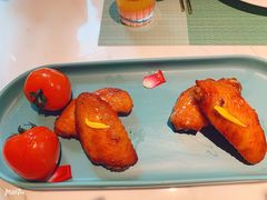 BBQ鸡翅-蜜桃花开·中西融合菜E&W(南长街店)