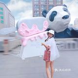成都出现涂鸦冰淇淋🍨打卡井宝同款梦龙欢愉特展