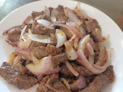 孜然牛肉-上海交通大学新疆餐厅