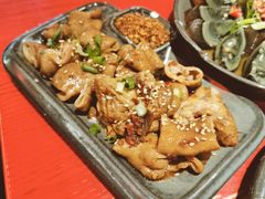 卤水肥肠-谭鸭血老火锅(漳州路店)