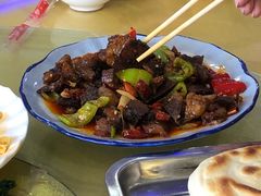 -炕锅羊肉土火锅面片大王