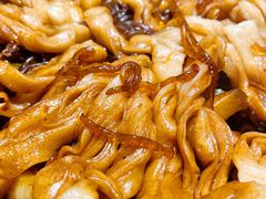 大公鸡粘卷子-华盛园卷子王农家菜水库鱼