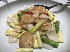 芦笋百合炒大元贝-子福慧(虹桥店)