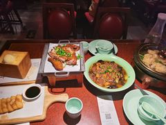 麻香鸭血肥肠-绿茶餐厅(蓝色港湾店)
