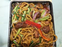 黑椒牛柳乌冬面-烛影拾光观景餐厅·创意菜·摄影·小提琴(大唐不夜城店)