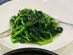 清炒菠菜-上海精菜馆(虎踞关店)