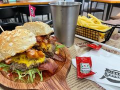-Burger Double汉堡双倍