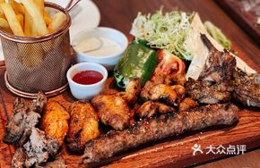Charcoal Grilled Meat Platter