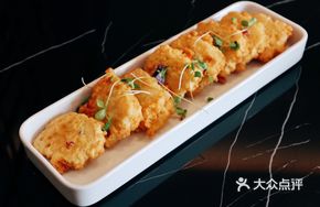 芝士鲜虾藕夹