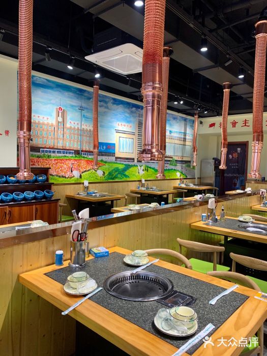 鹤之乡·齐齐哈尔烤肉·非遗(秋涛路店)大堂图片
