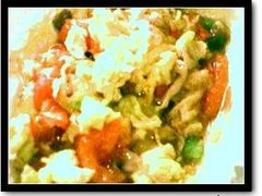 西红柿炒鸡蛋-芳芳餐厅(白沙路店)