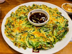 韭菜饼-喇喇排骨火锅·传统韩式脊骨汤(望京西园总店)