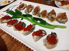 -东来菜馆•手抓海鲜家常菜•海鲜锅贴(鸽子窝店)