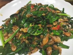 韭菜虾米-农家小院土菜馆(斩坑桥店)
