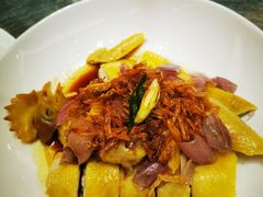 葱油杏花鸡-悦湖公馆