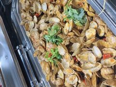 炒花甲-九寸花汀海鲜烤肉自助(中东迪克店)