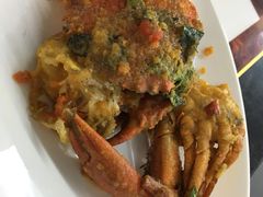 咸蛋黄炒蟹-量贩海鲜餐厅