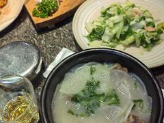 牛肉汤-正苑26年海鲜烤肉•牛尾汤汤饭(东港店)
