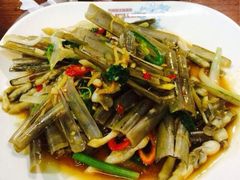 炒蛏子-班赞海鲜市场