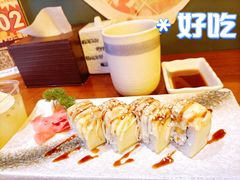 鲜切芒果芝士卷寿司-小川洋风料理(武商MALL店)