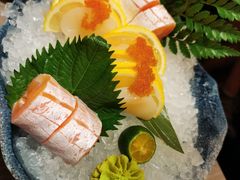 三文鱼腩刺生-炙柒Sekinana·精致料理 烧鸟·铁板烧(海上世界店)
