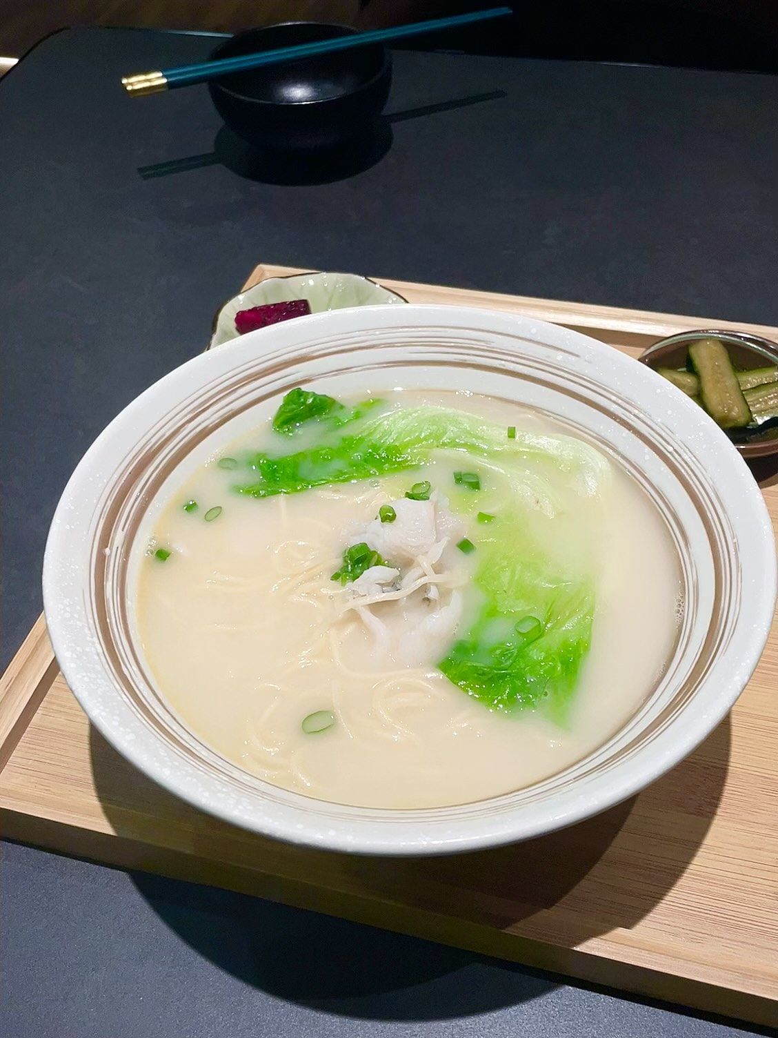 口感鲜美的非遗鱼汤面!