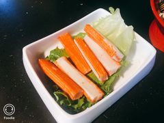 黄金蟹柳-锅说大脸毛肚重庆老火锅(佐阾店)