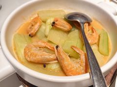 虾干烧老黄瓜-四季民福烤鸭店(故宫店)