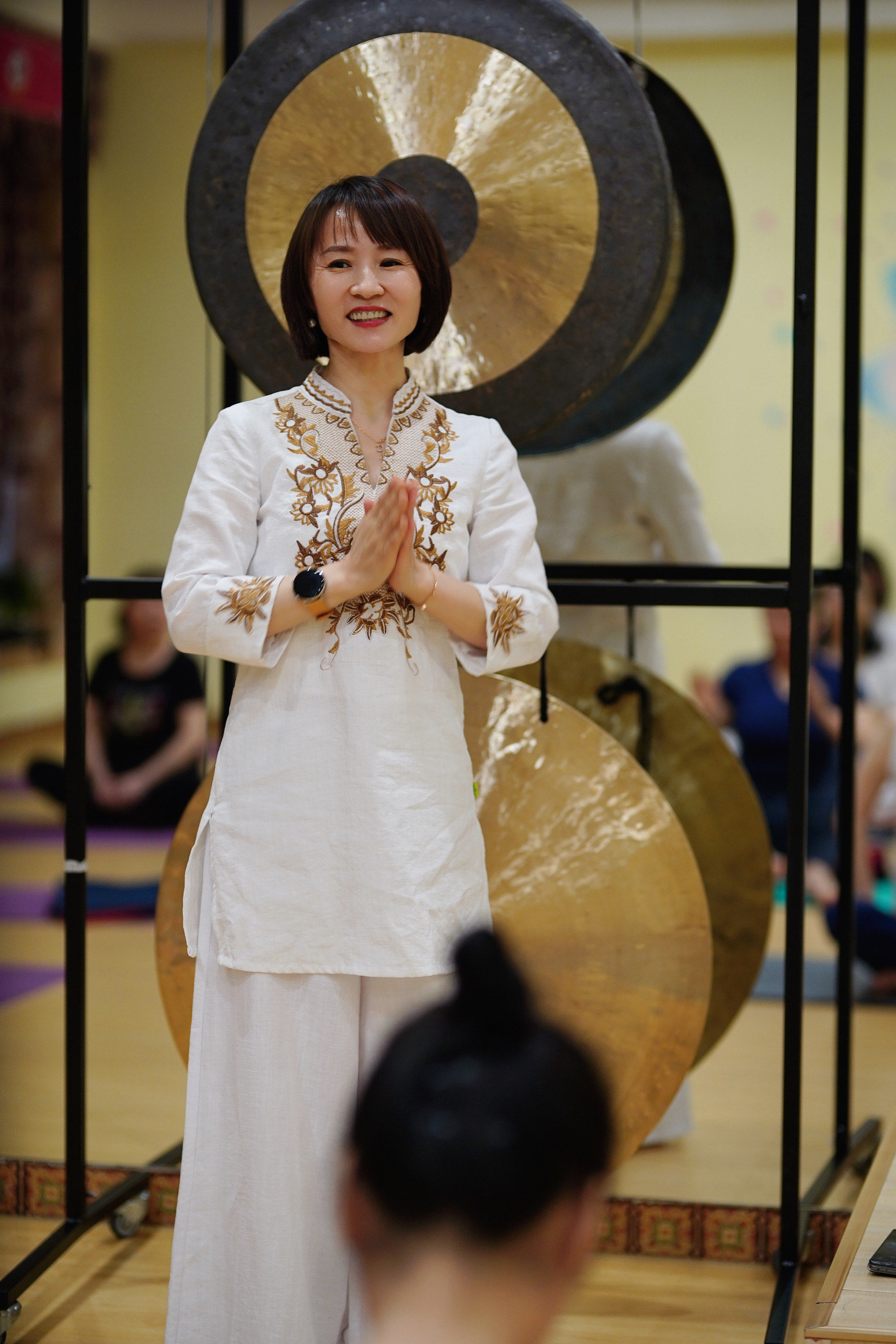 第一次作为主办方开设昆达里尼瑜伽共修课