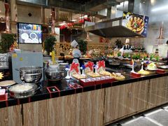 自助取餐区-惠宾饭庄(千禧店)