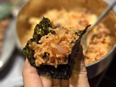 酱辣蟹拌饭-草家酱蟹炭火烤肉店(珲春南路一店)