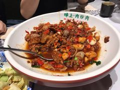 老坛剁椒肉炒肉-味上湘菜馆(河马店)