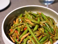 豆角丝炒肉拌转百刀-日上三甘(三里屯店)