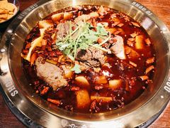 受气牛肉微辣锅小锅-受气牛肉·耙牛肉火锅(水晶郦城店)