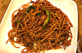 Black Pepper Beef with Pasta