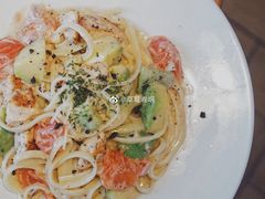 黑松露三文鱼宽意面-Bco豆库(星耀天地店)