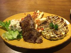 酱烤澳洲牛排佐OKO饼-OKOOKO澳客餐吧(乐天百货店)
