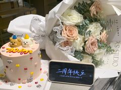 -芒果与甜纯动物奶油蛋糕&甜品台定制