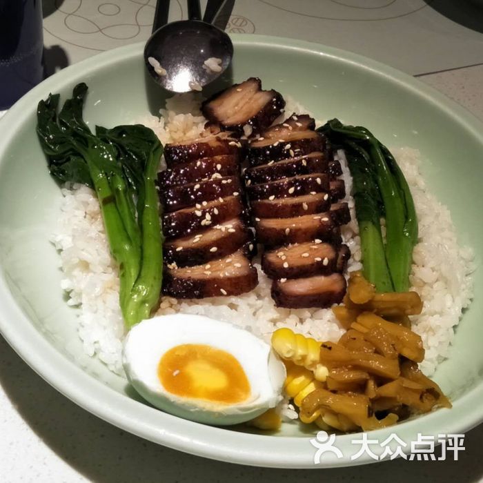 茶港港式茶餐厅蜜汁黑叉烧饭图片-北京茶餐厅-大众点评网