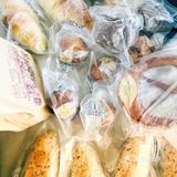 《奇亚籽蔓越莓面包》面包整体不甜