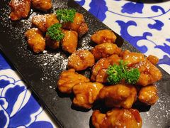 雪花糖醋里脊-绿茶餐厅(乐峰广场店)