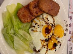 三支白猪仔餐肉套餐-大哥餐厅(西城花园店)