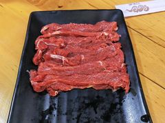 招牌鲜上脑-清真·海清斋铜锅涮肉牛羊肉小炒泡馍(大雁塔店)