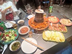 -超越炭火牛蛙火锅鸡(河东店)