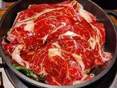 正在煮的寿喜锅-FROM FARM八亩农场(三里屯店)