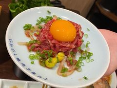 生拌牛肉-蒜香焼肉PURUSHIN(马场路店)