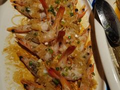 蒜蓉粉丝蒸开边虾-江南赋(内蒙古大厦店)