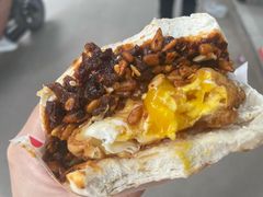 蛋菜夹馍-老马家马蓉蛋菜夹馍·腊牛肉夹馍(回民街店)
