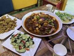 -马旭土鸡焖花卷·真域顺西域美食(天马大道店)